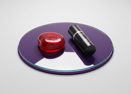 FEE Lip  Cheek Glowy Jelly Pot Keychain Set +Sugar Powder Miniature