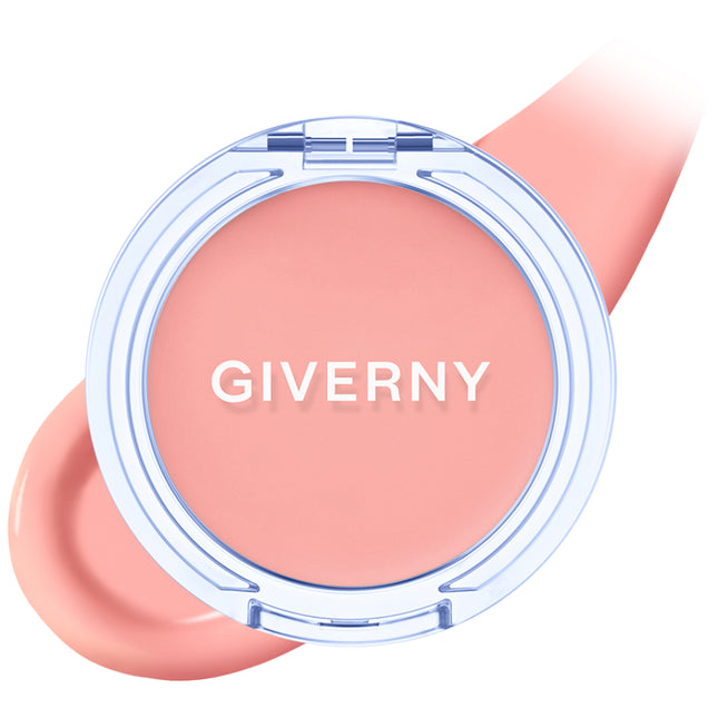 GIVERNY  DEWY GEL GLOW CREAM BLUSHER 2.7g, 01 PEACH GUAVA, 1pc