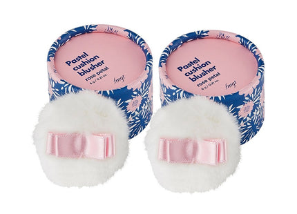 THE FACE SHOP  Pastel Cushion Blusher 6g, 06 Rose Petal, 2 count