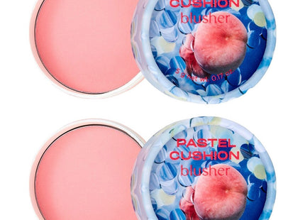 THE FACE SHOP  Pastel Cushion Blusher 5g 2EA Cold Hot Pink