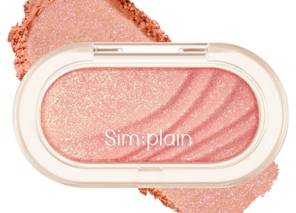 SIMPLEPLAIN Glim on Cheek, 07 Odd Peony, 1 Count