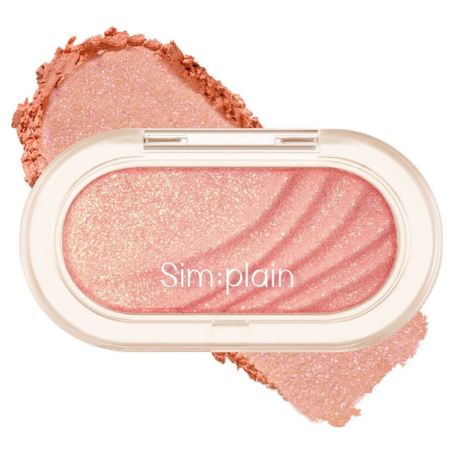 SIMPLEPLAIN Glim on Cheek, 07 Odd Peony, 1 Count