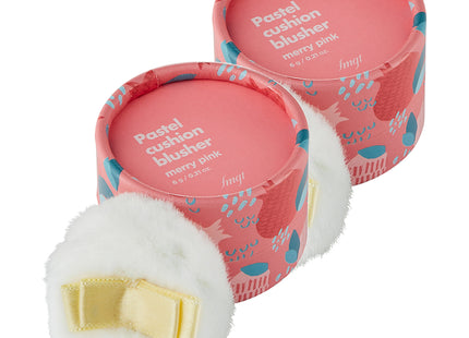 THE FACE SHOP  Pastel Cushion Blusher 6g, 03 Merry Pink, 2 count