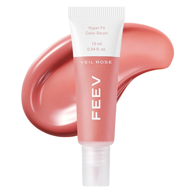 FIB  Hyper Fit Color Serum Mini Blusher 10ml, Veil Rose, 1pc