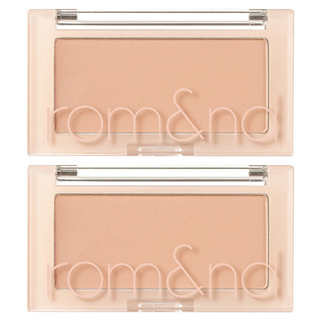ROM&ND  Better Than Cheek Blusher 4g, N01 Nutty Nude, 2 Pack