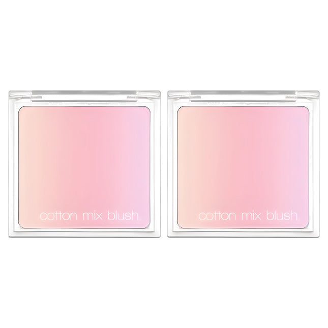 MISSHA  Cotton Mix Blusher 11g, NO.2 Melted Marshmallow, 2pcs