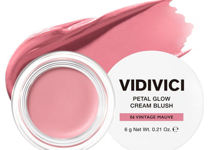 VIDIVICI  Petal Glow Cream Blush 6g Vintage Mauve 1 Piece