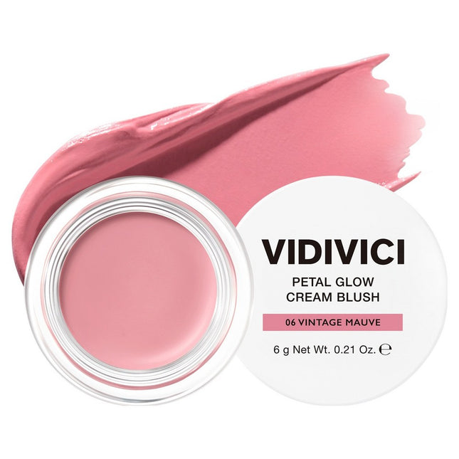 VIDIVICI  Petal Glow Cream Blush 6g Vintage Mauve 1 Piece