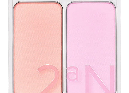 2AN  Dual Cheek Blusher 4.7g, 15 Mango Berry, 1 Count
