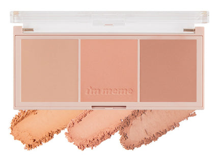 I'M MEME I'M AFTERNOON TEA BLUSHER PALETTE 04 MILK TEA TIME 1PC
