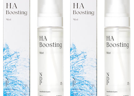NATURAL DERMA PROJECT  HA Ultra-Low Molecular Boosting Mist, 100ml, 2 Count