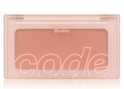 CODE GLOKOLOR  Mood Touch Blusher 3.5g, 08 Silk Ginger, 1 count