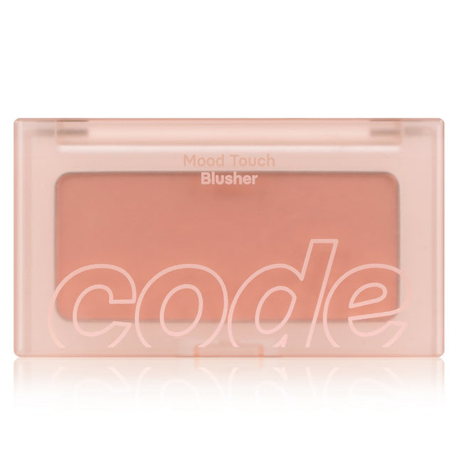 CODE GLOKOLOR  Mood Touch Blusher 3.5g, 08 Silk Ginger, 1 count