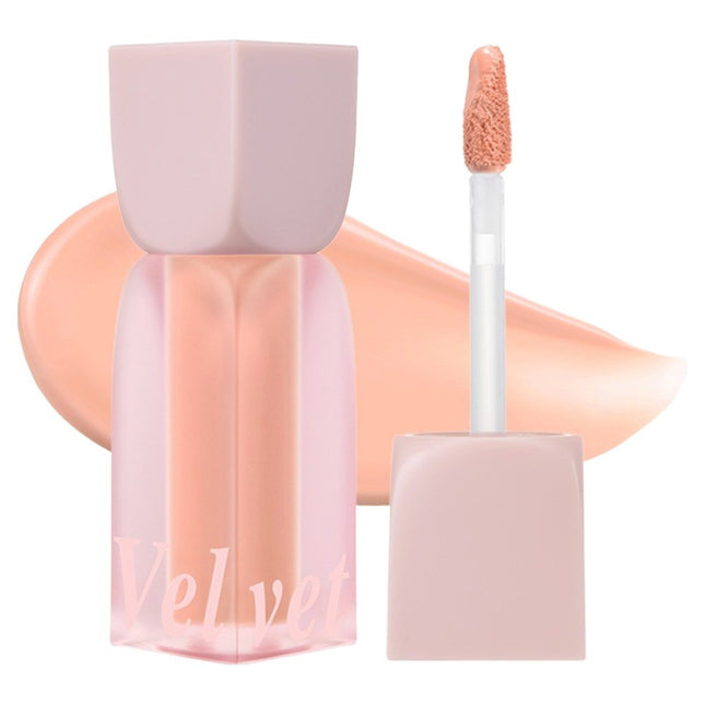 AGETWOENIS  VELVET HAZE BLUSHER, 1. NUDY PEACH, 1 COUNT