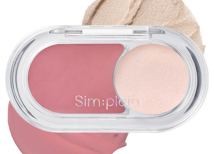 SIMPLEIN  Glim On Balm 2.5g, 08 Rose Punch, 1 Count