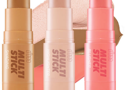 I'M MEME  Multi Stick 3-Second Full Makeup Cool Tone Set 7g + 7g + 7g, Bronzer (Shading) + Rose (Blush) + Champagne Gold (Highlighter), 1 Pack