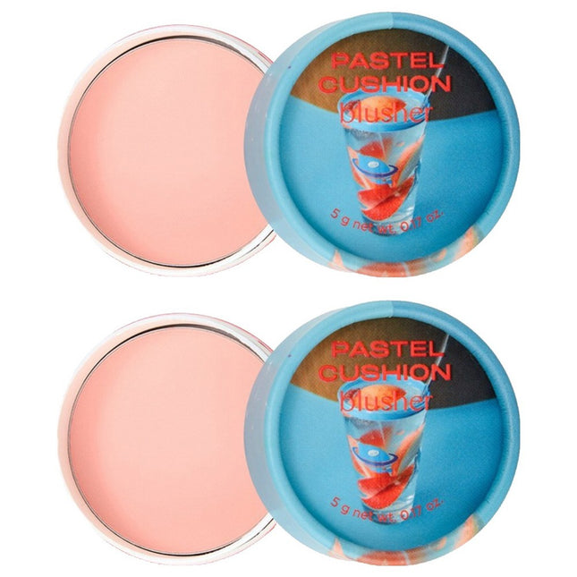 THE FACE SHOP  ACID Pastel Cushion Blusher 5g, 06 Peach Sour, 2 count