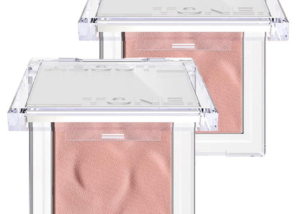 ABOUT TONE  Fluffy Wear Blusher 4.3g, 02 Bashful Pink, Set of 2