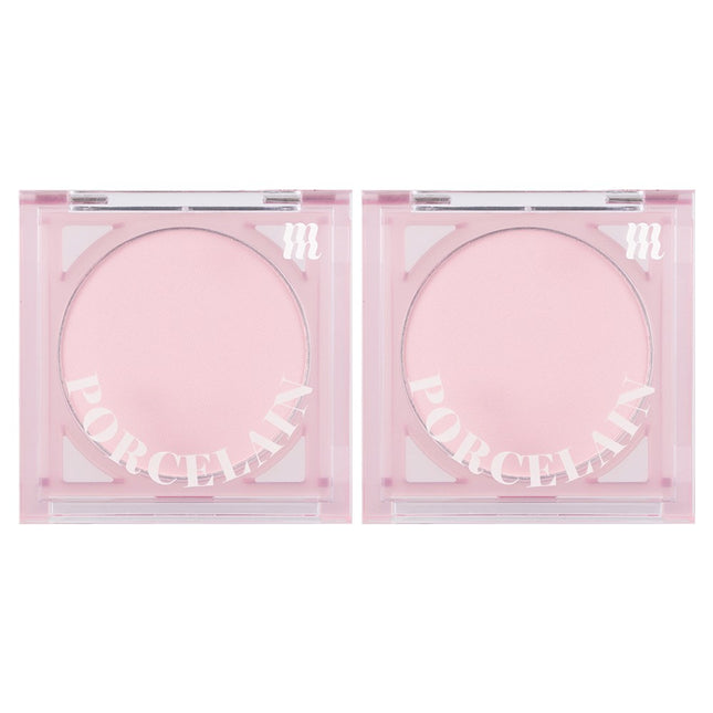 MERZY  THE  PORCELAIN CHEEK BLUSHER 4.2g SET OF 2 (Pairing Pink)