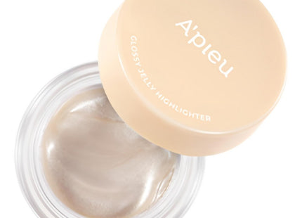 APIEU  Juicy Pang Glossy Jelly Highlighter 3.8g, Moonlight, 1 pc