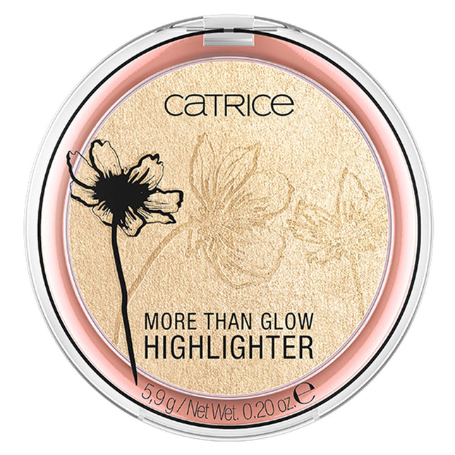 CATRICE  More Than Glow Loose Highlighter 5.9g, 010 Ultimate Platinum Glaze, 1 pc