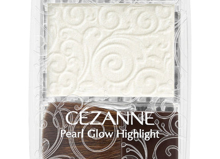 CEZANNE  Pearl Glow Highlight 2.4g, 03 Aurora Mint, 1 piece