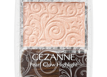 CEZANNE Cezanne Pearl Glow Highlight 2.4g 02 Rose Beige 1pc