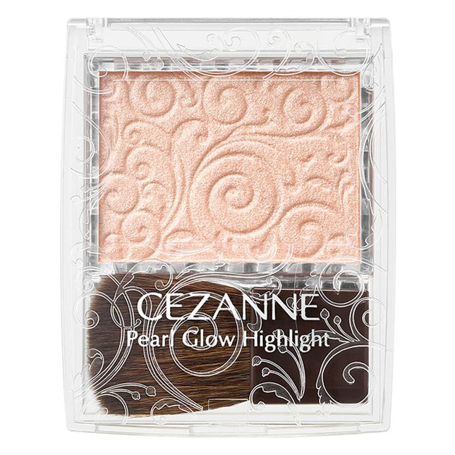 CEZANNE Cezanne Pearl Glow Highlight 2.4g 02 Rose Beige 1pc