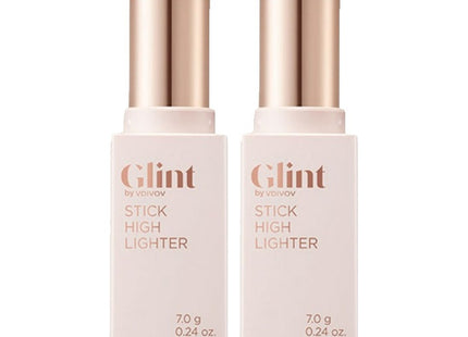 GLINT  Stick Highlighter 7g, 02 Milky Moon, 2 Count