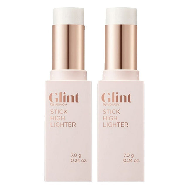 GLINT  Stick Highlighter 7g, 02 Milky Moon, 2 Count