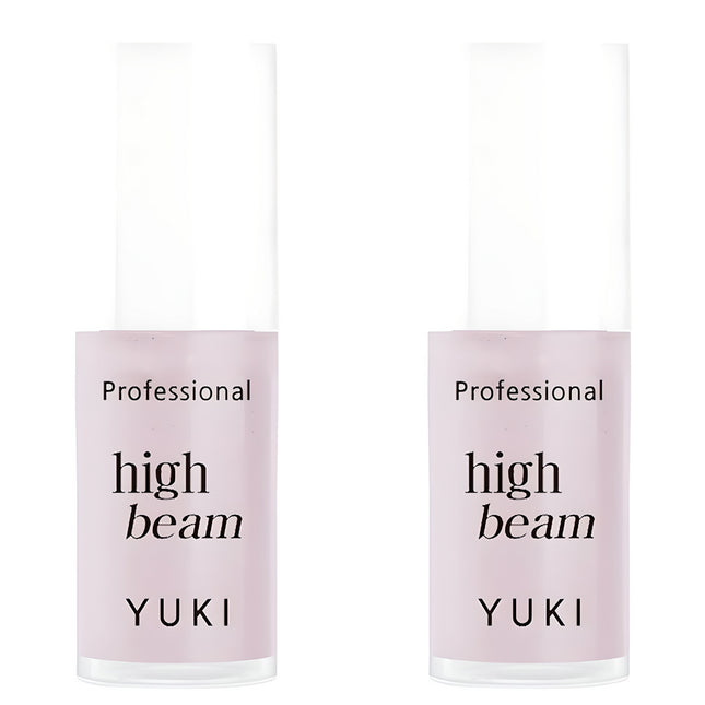 YUKI PROFESSIONAL  Highlighter Beam 5ml, 02 Dust Pink, 2 Count