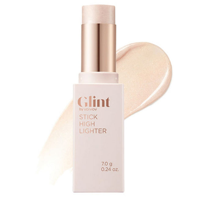 GLINT  Stick Highlighter 7g, Dewy Moon, 1 Count