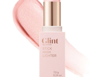 GLINT  Stick Highlighter 7g, Rosy Moon, 1 count