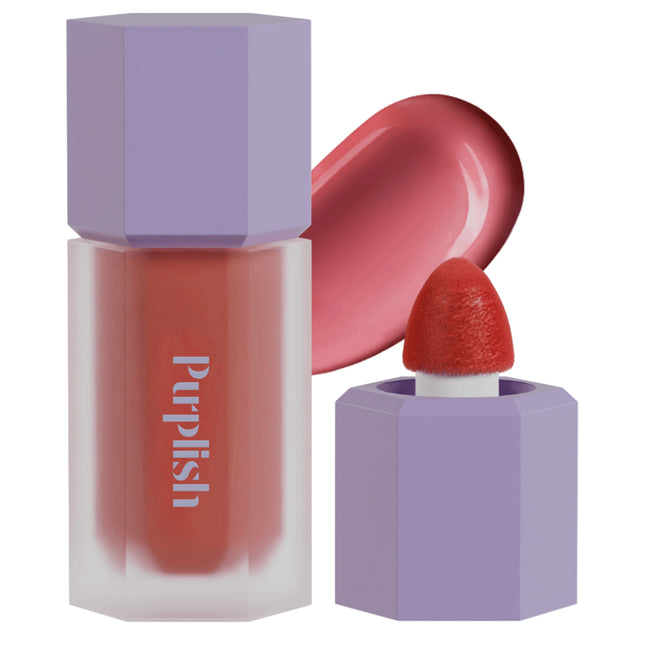 PURPLEISH  Chiffon Blooming Liquid, 04 Roseberry, 1pc