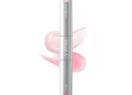 DEAR.A  Blush & Beam Dual Stick 02 Lilac Pink & Pink Glow 1ea
