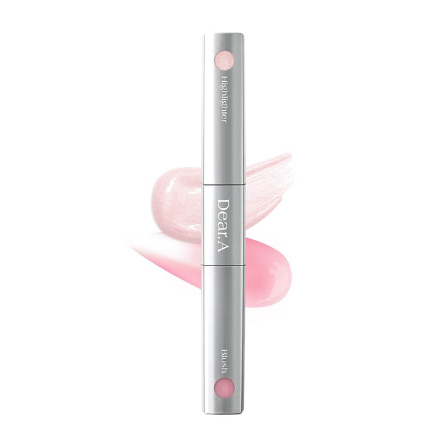 DEAR.A  Blush & Beam Dual Stick 02 Lilac Pink & Pink Glow 1ea