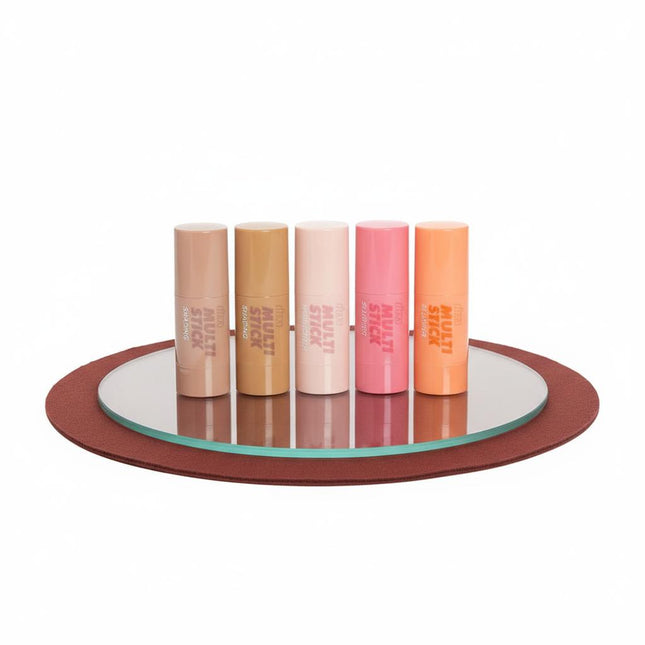 IM MEME Multi Stick WarmCoolNeutral Tone + Mini Heart Puff Gift
