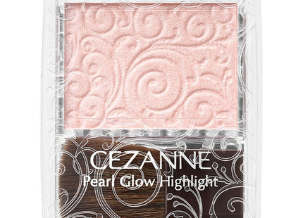 CEZANNE  Pearl Glow Highlight 2.4g 04 Shell Pink 1pc