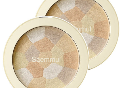 THE SAEM  Saemmul Luminous Multi Highlighter 8g, Gold Beige, 2 Count