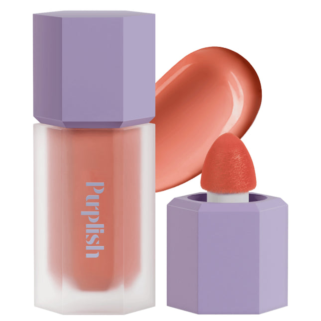 NONE Purplish Chiffon Blooming Liquid, 01 Peach Hug, 1 count