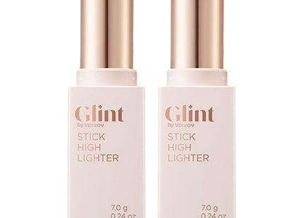 GLINT  Stick Highlighter 7g, Dewy Moon, 2 Count