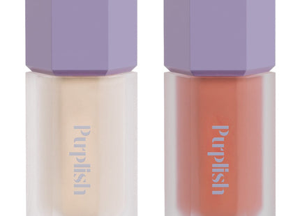 PURPLEISH Chiffon Blooming Liquid Planning Set (Highlighter + Peach Hug)