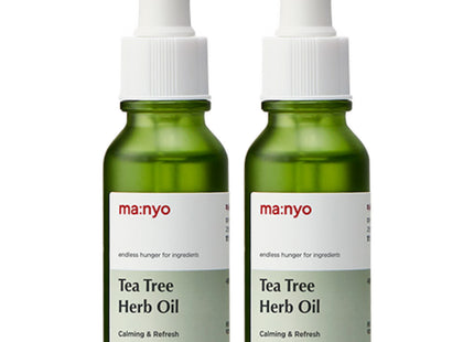 MANYO FACTORY  Tea Tree Herb Oil 20ml 2-Pack