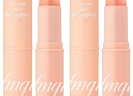 THE FACE SHOP  FMG Veil Glow Stick Highlighter 10g, 02 Lively, 2 Count