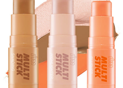 I'M MEME  Multi Stick 3 Seconds Full Makeup Warm Tone Set (Shading 7g + Blusher 7g + Highlighter 7g), Bronzer (Shading), Coral (Blusher), Champagne Gold (Highlighter), 1 Set
