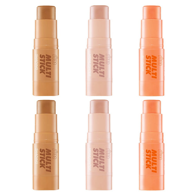 I'M MEME  Multi Stick 3 Sec Full Face Warm Tone Set, 2 Pieces
