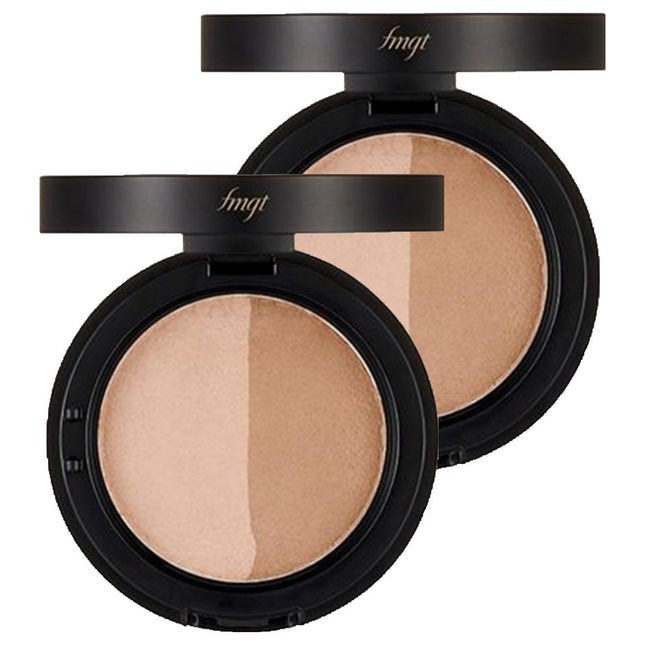 THE FACE SHOP  Dual Contour 7g, 01 Neutral, Set of 2