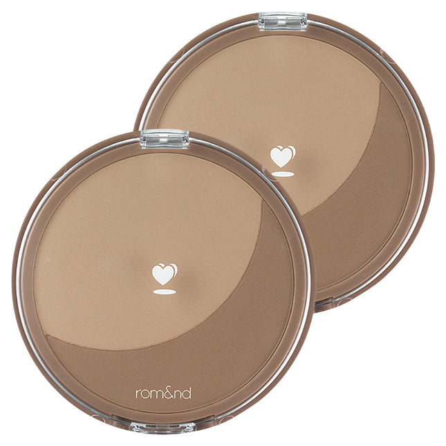 ROM&ND  Better Than Shape Shading 9.5g, 02 Walnut Grain, 2 Count