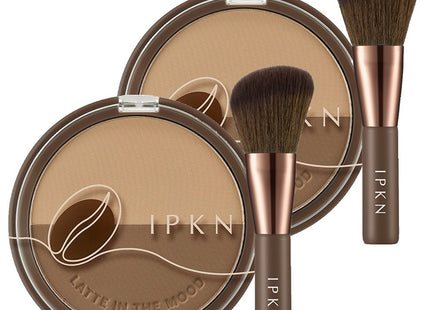 IPKN  Latte in the Mood Shading Set 9.8g, 01 Pecan Brown, 2 Count