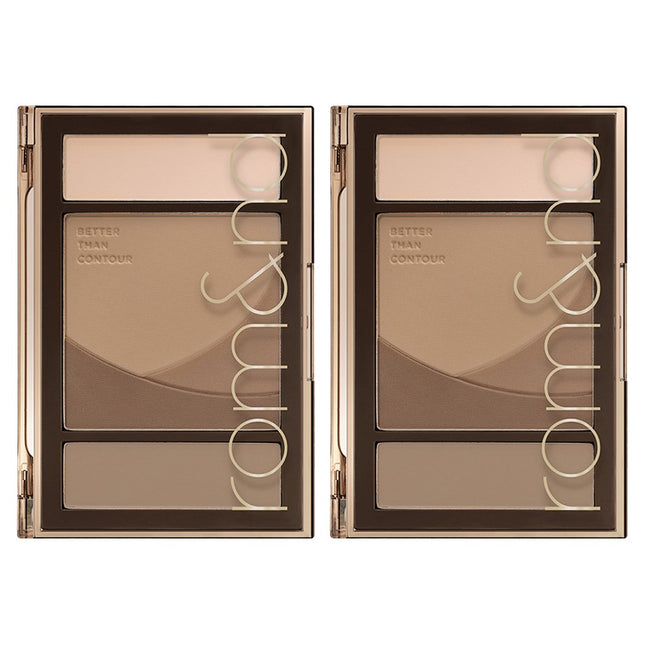 ROMAND  Better Than Contour Shading 20.5g, 01 Neutral Warm, 2 Count